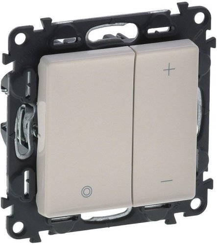 Светорегулятор нажимной без рамки Legrand Valena Life 5-400Вт слоновая кость картинка